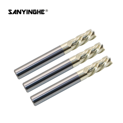 HRC63 Carbide Corner Radius End Mill 4 Flute End Mill Cutter