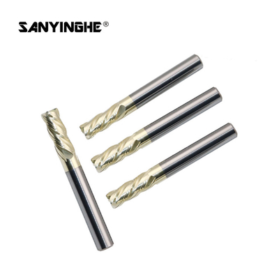 HRC63 Carbide Corner Radius End Mill 4 Flute End Mill Cutter