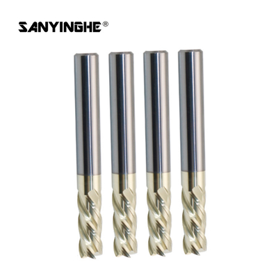 HRC63 Carbide Corner Radius End Mill 4 Flute End Mill Cutter